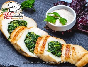 Ispanaklı Piliç Sarması Tarifi