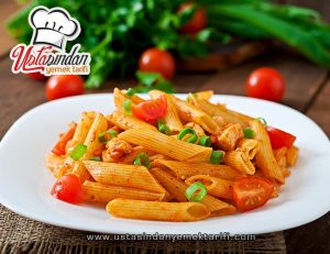 Domatesli Makarna Tarifi