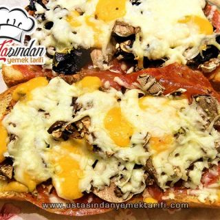 Ekmek Üstü Kolay Pizza Tarifi