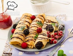 Dondurmalı Krep Tarifi