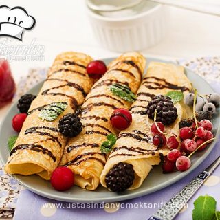 Dondurmalı Krep Tarifi