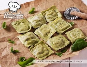 ıspanaklı mantı tarifi