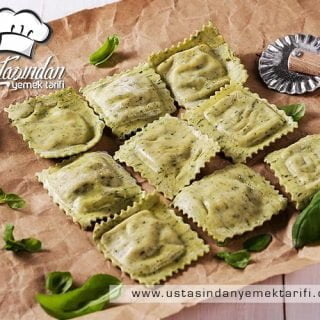 ıspanaklı mantı tarifi