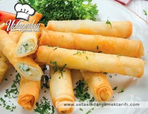 Baklavalık Yufkadan Sigara Böreği Tarifi