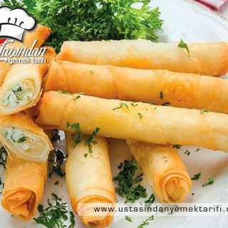 Baklavalık Yufkadan Sigara Böreği Tarifi
