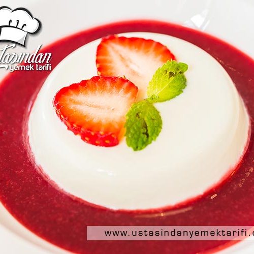 Panna Cotta Tatlısı Tarifi Ustasından Yemek Tarifi