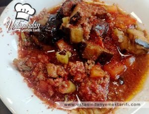 Etsiz patlıcan yemeği tarifi