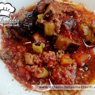 Etsiz patlıcan yemeği tarifi