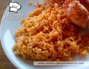 Kaymaklı bulgur pilavı tarifi