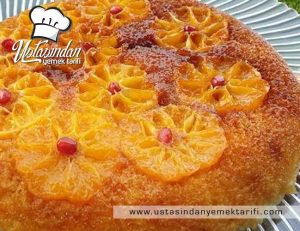 Tavada Nefis Mandalinalı Kek Tarifi