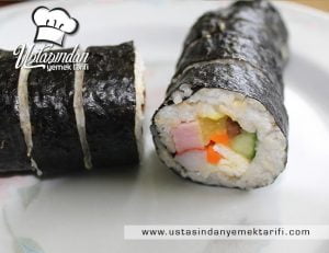 KİMBAP TARİFİ Gimbap