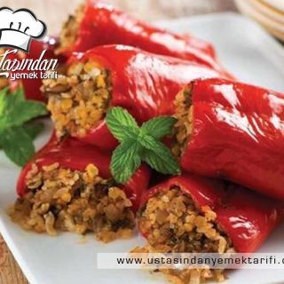 Kapya biber dolması tarifi