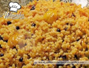 Kestaneli Bulgur Pilavı Tarifi