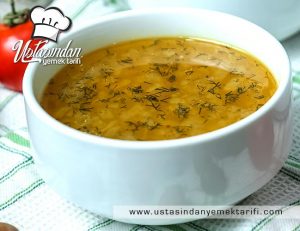 Omaç çorba tarifi
