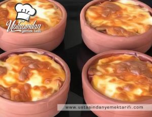 Güveçte püreli tavuk sote tarifi