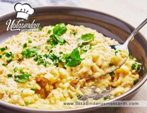 Kolay lezzetli risotto tarifi