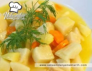 Portakallı kereviz yemeği tarifi