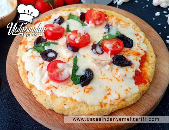 Karatay Karnabahar pizza tarifi