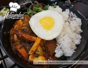 Bibimbap Tarifi, Kore yemeği Bibimbap nasıl yapılır, bibimbap recipe