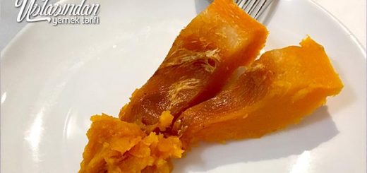 Balkabağı Tatlısı Tarifi, Pumpkin Dessert Recipe