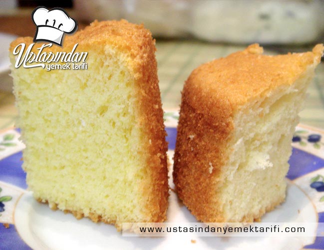 Kabardıkça Kabaran Sünger Kek Tarifi, sponge cake recipe