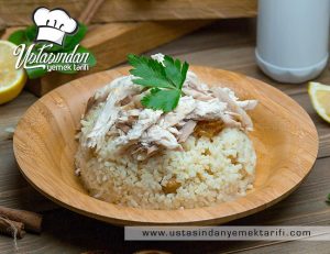 Lokanta usulü tavuklu pilav tarifi, Chicken Chickpea Rice Recipe