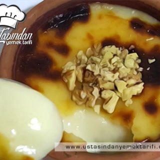 Meşhur Osmanlı Tatlısı Sütkeri beya Süt Helvası, Ottoman milk halva recipe