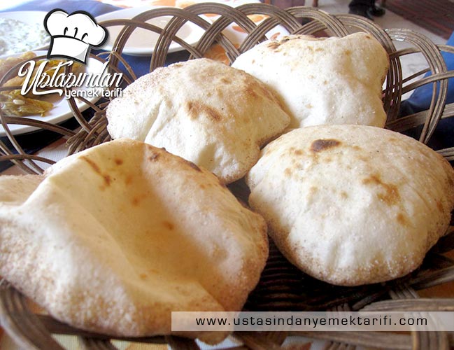 Balon gibi kabaran gobit ekmek tarifi Pita ekmeği tarifi, pita bread recipe