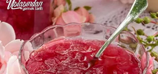 Gül reçeli tarifi, rose jam recipe
