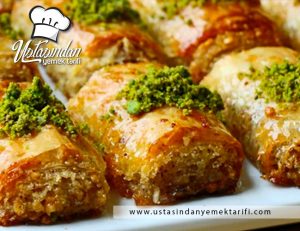 İrmikli Kolay baklava tarifi, semolina baklava recipe