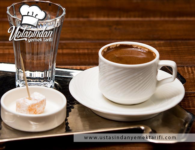 Kakaolu Türk kahvesi tarifi, Turkish coffee recipe with cocoa