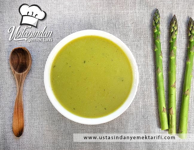 Kuşkonmaz çorbası tarifi, asparagus soup recipe