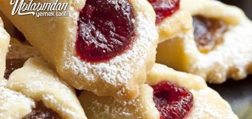 Vişne reçelli kurabiye tarifi, Cherry Jam Cookies Recipe