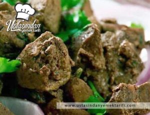 ciğer kavurma tarifi, liver roast recipe