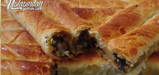BAKLAVA YUFKASINDAN KOL BÖREĞİ TARİFİ, puff pastry recipe from baklava yufka