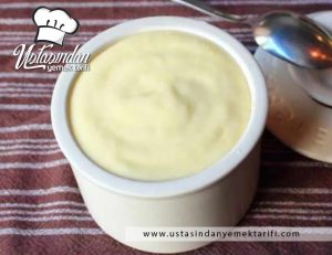 CUSTARD SOS TARİFİ, custard sauce recipe