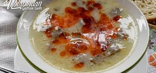 DİL ÇORBASI TARİFİ, tongue soup recipe
