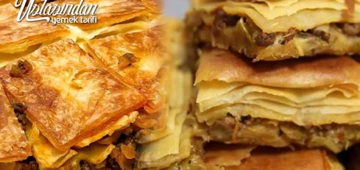 EL AÇMASI KIYMALI BÖREK TARİFİ, mince pies recipe