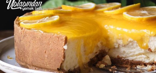 LİMONLU CHEESECAKE TARİFİ, lemon cheesecake recipe