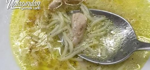 TAVUK ÇORBASI TARİFİ, chicken soup recipe