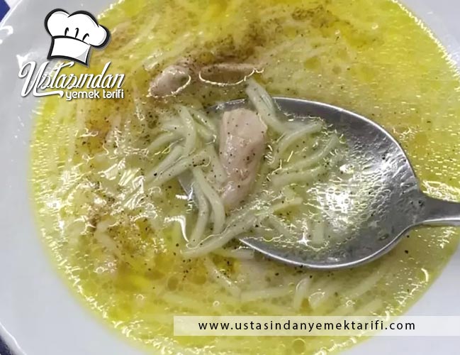 TAVUK ÇORBASI TARİFİ, chicken soup recipe