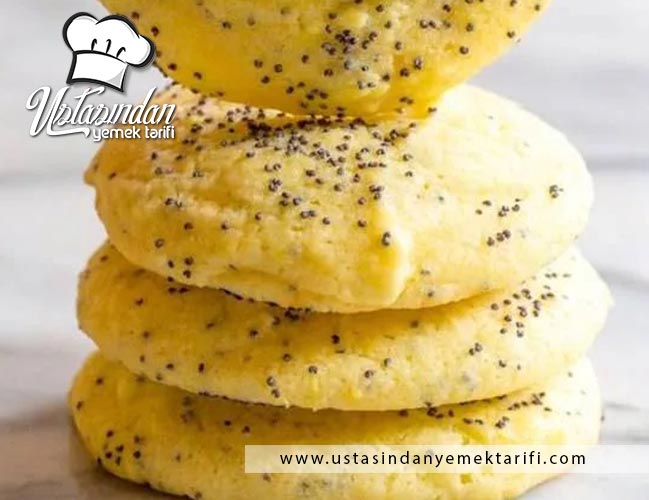 limonlu haşhaşlı kurabiye tarifi, lemon poppy cookies recipe