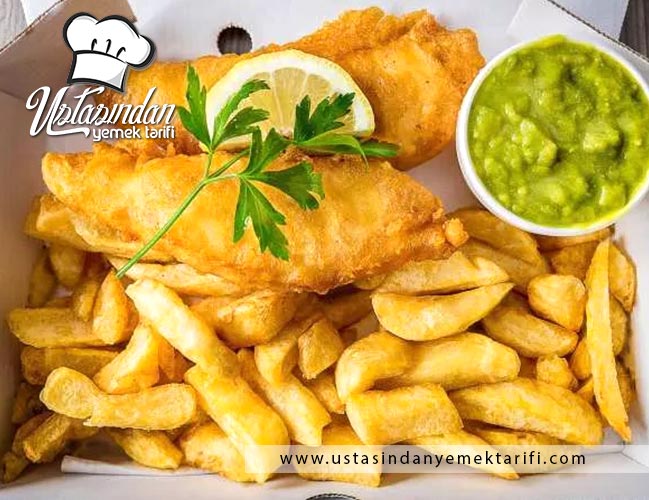FİSH AND CHİPS TARİFİ, fish and chips recipe