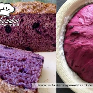 MOR EKMEK TARİFİ, purple bread recipe