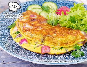 MESKİKA USULÜ OMLET NASIL YAPILIR, mexican omelette recipe