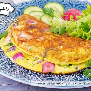 MESKİKA USULÜ OMLET NASIL YAPILIR, mexican omelette recipe