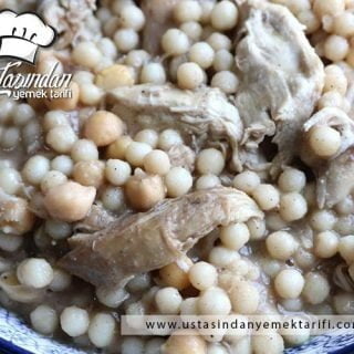Tavuklu (MOĞRABİYE) MOGHRABİEH Kuskus Tarifi