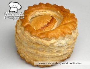 Tavuklu mantarlı volovan tarifi, chicken mushroom volovan recipe