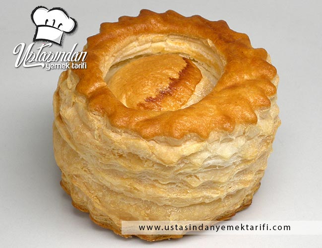 Tavuklu mantarlı volovan tarifi, chicken mushroom volovan recipe