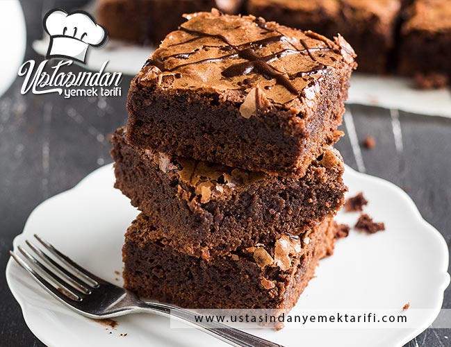 Kolay brownie tarifi, easy brownie recipe
